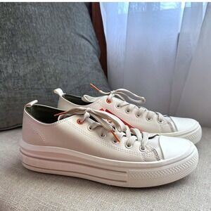 NWT Xti Refresh Platform Sneakers Casual Comfort Shoes Cream‎ Color Size 41 (9)